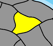 Map of Erneshire